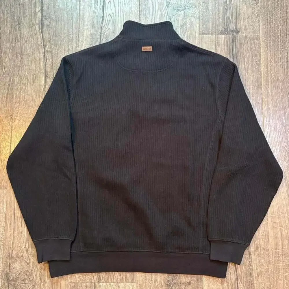 Pendleton Quarter Zip Ribbed Sweater Large